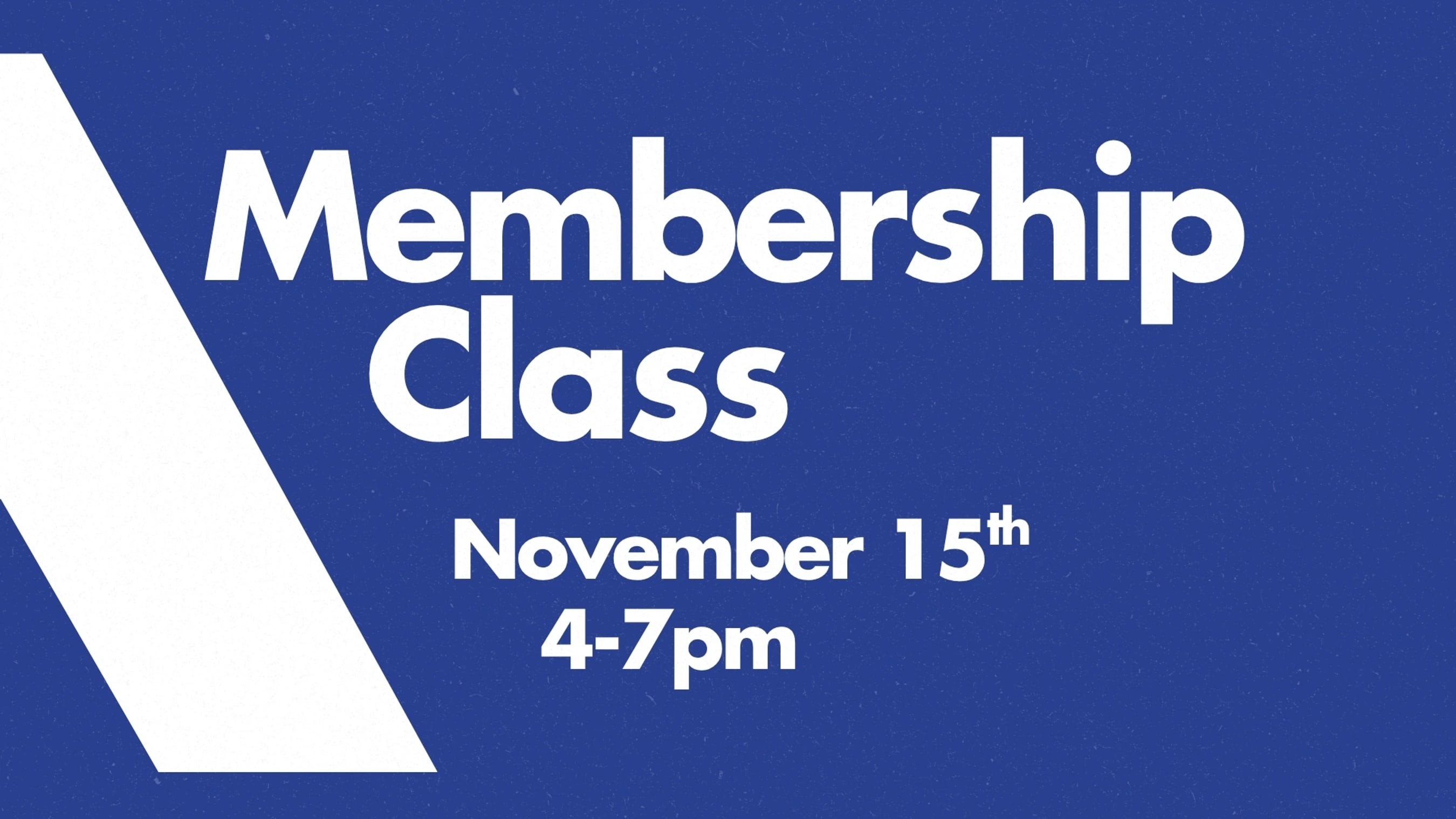 <h1>Membership Class at Emmaus</h1>