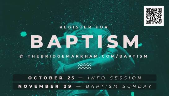 Baptism Sunday: Nov 29