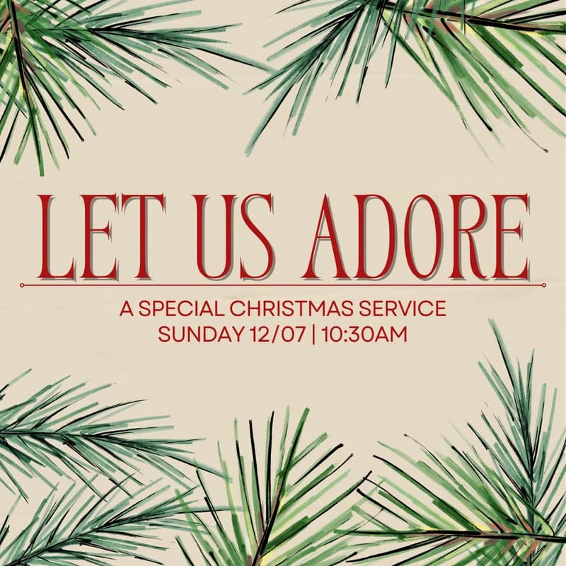 LET US ADORE!