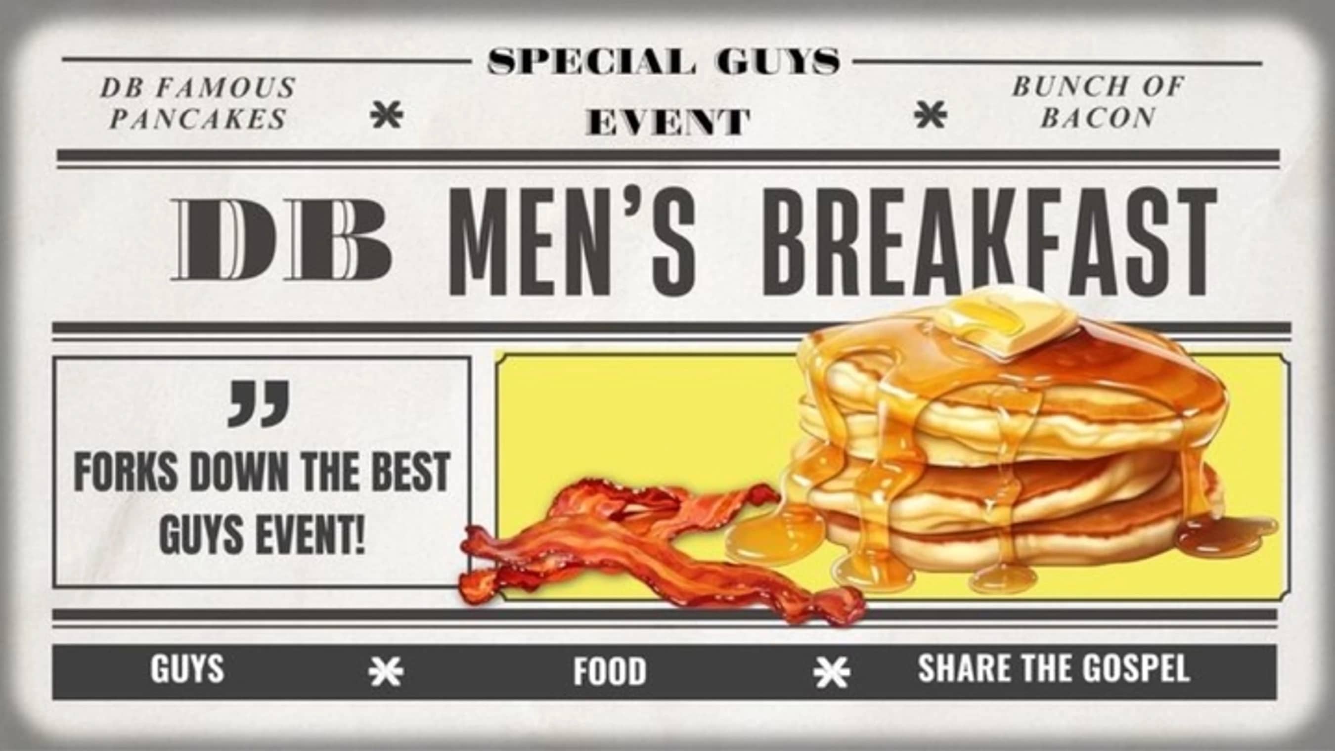 DB Men's Breakfast