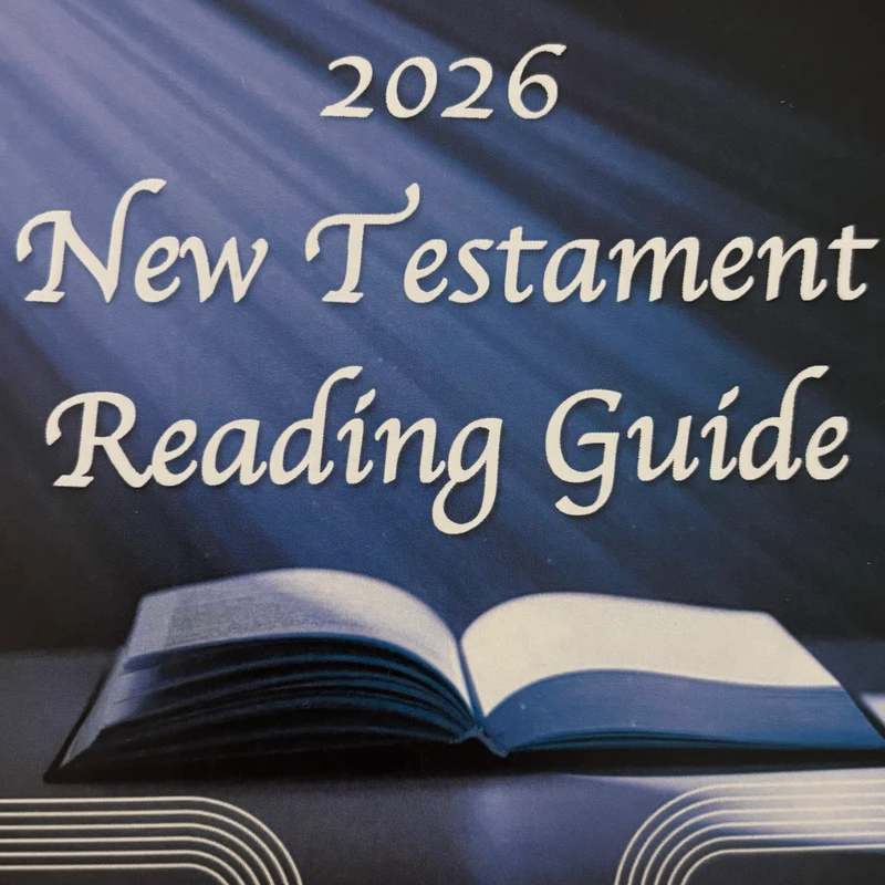 2026 New Testament Reading Guide<br>