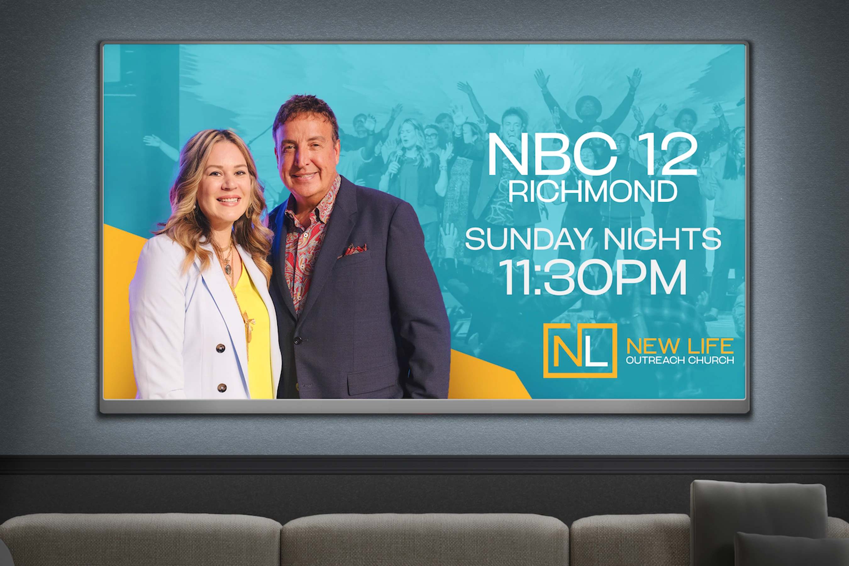 We want invite you to join us every Sunday night at 11:30pm on NBC 12 Richmond for an uplifting and inspiring experience. Tune in and be a part of our faith family – we look forward to sharing this special time with you!