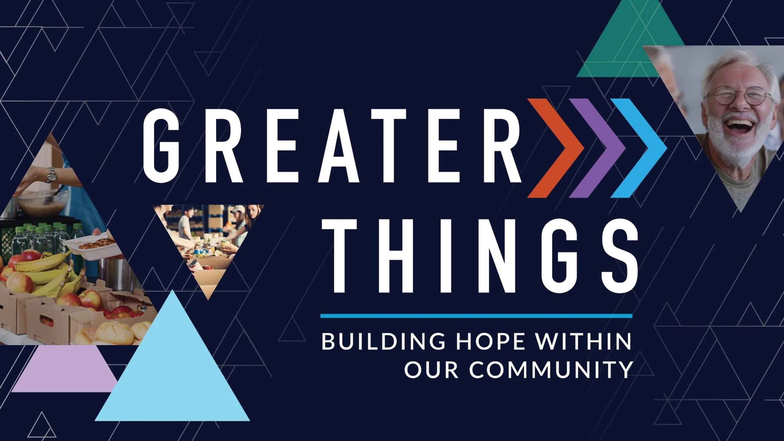 Greater Things Manna building campaign at Cherry Hills Community Church Highlands Ranch Colorado