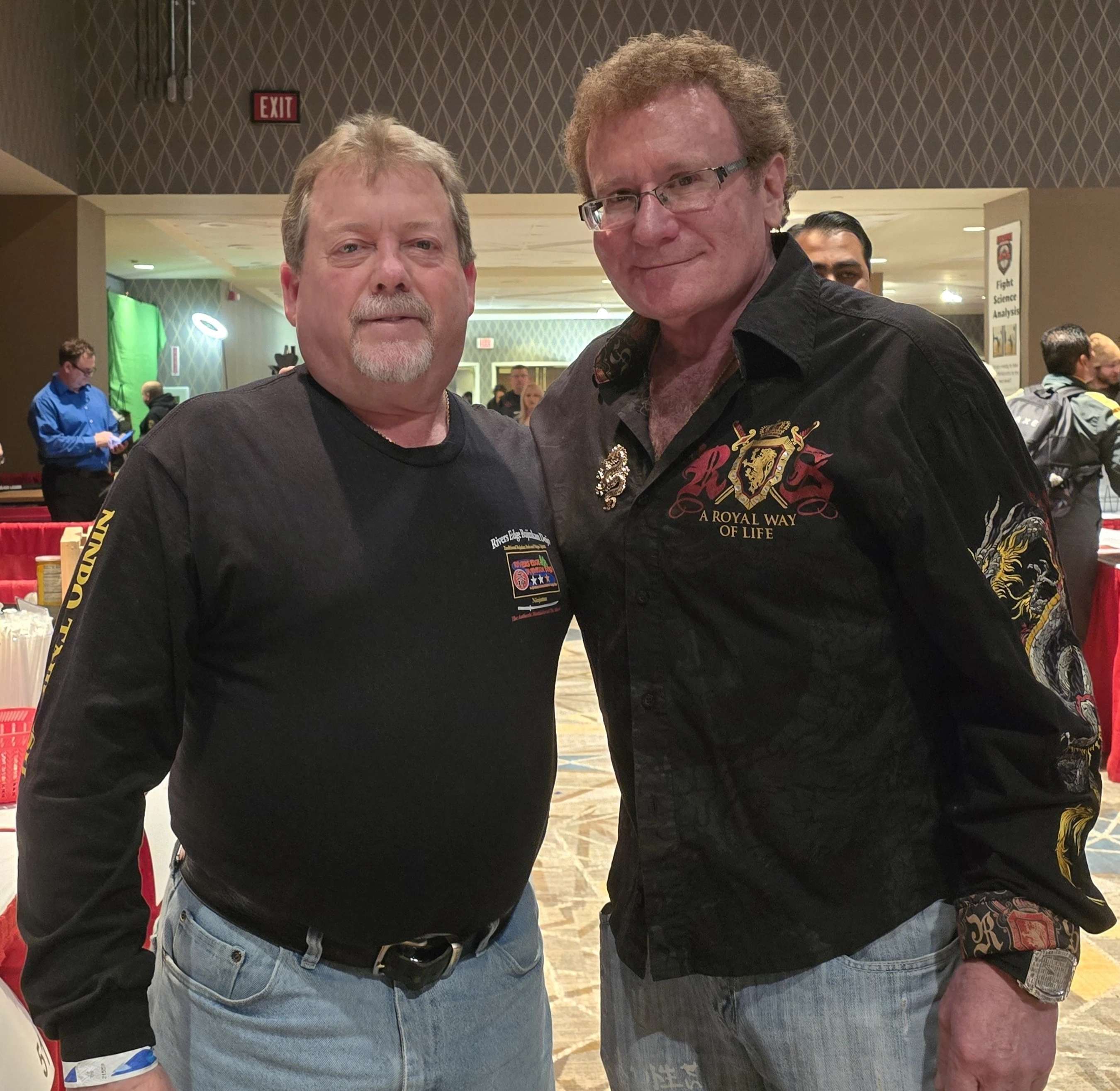 Soke Murdock with Dr. Robert Goldman