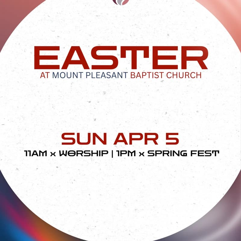 Easter at Mount Pleasant