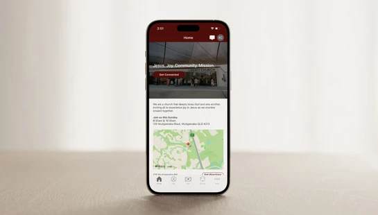 Find Us on the Church Center app!