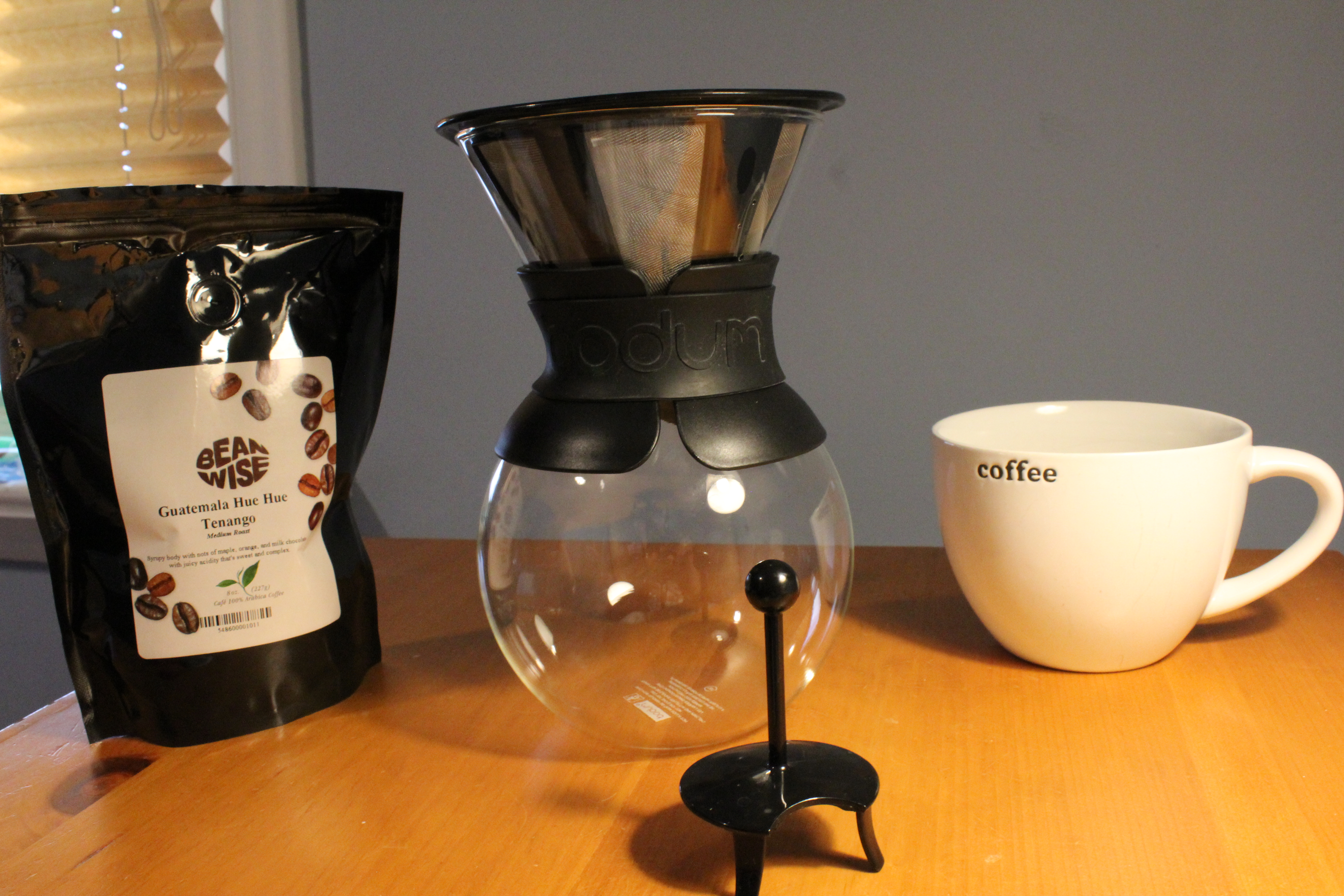 Bodum Glass Pour-Over Coffee Maker + Reviews