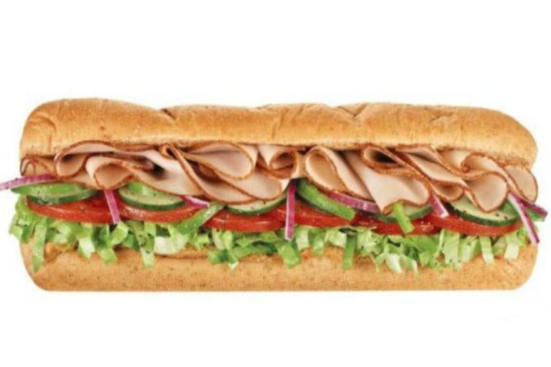 subway black forest ham footlong nutrition