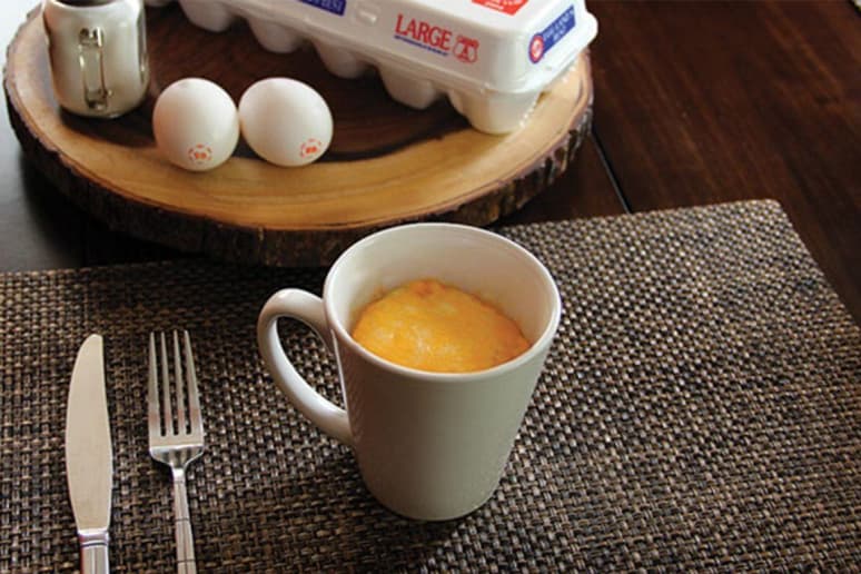 Basic Microwave Scrambled Eggs from 10 Egg Breakfasts You Can Make in