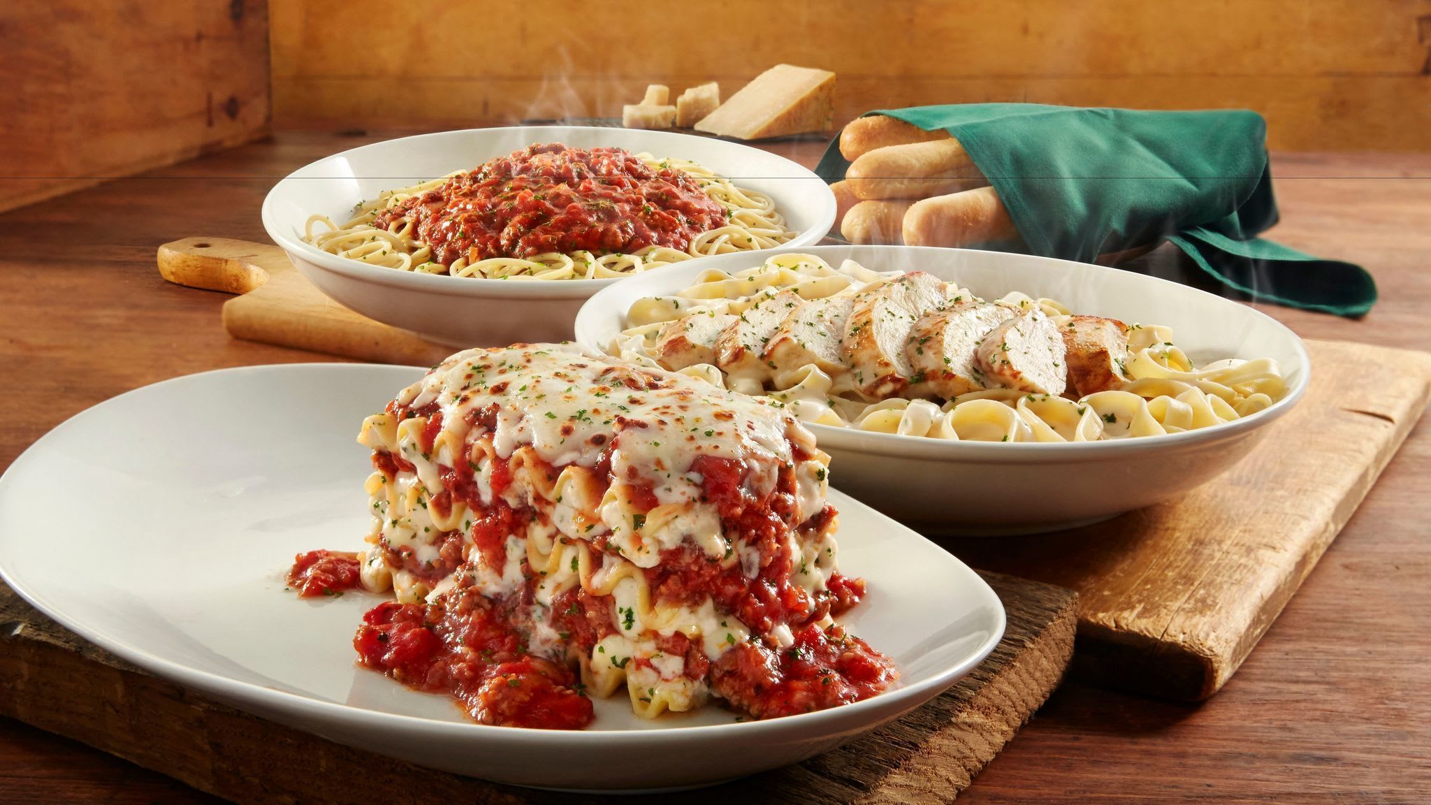 Olive Garden Announces an AllNew AllYouCanEat Pasta Deal
