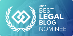 Best Legal Blog Nominee 2017