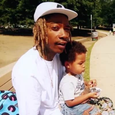Wiz Khalifa and son