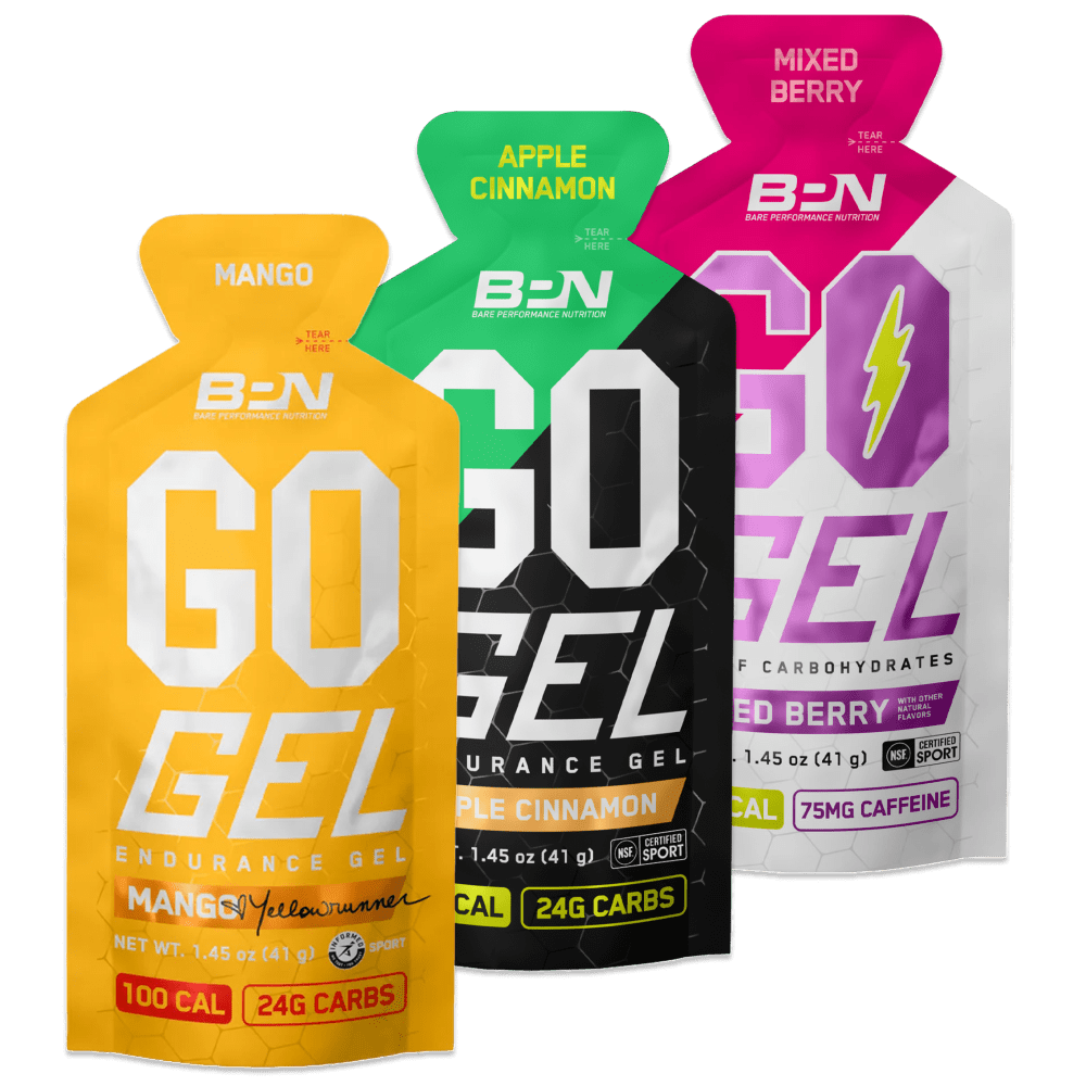 UCAN Energy powdered drink mix in tropical orange and berry — 90+ minutes of sustained energy with no sugar crash