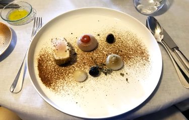 Ristorante Il Duomo Ragusa Ibla - trancetto di ricciola in crosta 