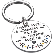 coworker keychain colleague gifts for birthday christmas stocking stuffer appreciation gift for women men boss friends thank you leaving going away 2024 retirement gift for friends female male