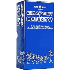 kids against maturity: the original card game for kids and families, super fun hilarious for family party game night