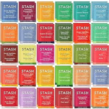tea bags sampler assortment box (52 count) 30 different flavors gifts for her him women men mom dad friends coworkers family - pack of 2 (total 104 tea bags)