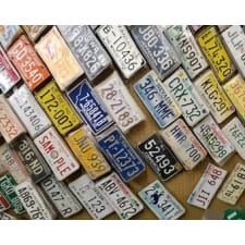 top quality 4 much less - license plates - compare prices!! sold individually or 50 state set/run of all states. vintage & modern tags