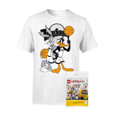 looney tunes lego & t-shirt bundle