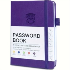 password journal - ultimate password keeper journal - secure hardcover, alphabetical tabs - internet passwords, addresses, personal information - seniors, busy professionals - easy organization, convenient, pocket-sized - **peace of mind in your pocket**