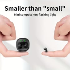 ywq ultra-long battery life wireless sleep earbuds, mini size, touch control, with wireless charging case, high-clarity microphone, open ear design, wireless compatible, type-c cable, for adults