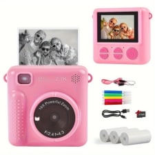 kids instant camera - kids instant camera - 1080p - capture! print! share! smile!