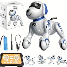smart machine dog, electronic pet dog, robot dog, robot, robot toys, singing and dancing stunt machine dog, companion type early education toy, children's gift christmas, halloween gift