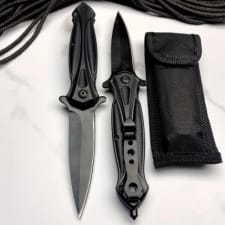 quickly opens folding knives, pocket knives, tactical knives, men's knives, edc knives. 3.35-inch sharp blade, suitable for outdoor, industrial, camping, yard, and home use. a perfect gift choice.