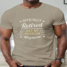 retired legend tee - men's summer short sleeve crew neck t-shirt - breathable polyester fabric, casual comfortable versatile top for outdoor wear, officially licensed graphic print, ideal for relaxation and leisure activities
