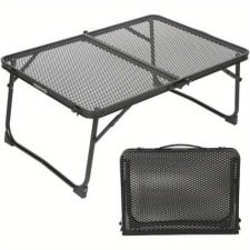 1pc portable camping table, foldable lightweight picnic bbq table for outdoor, beach, hiking, backpacking