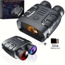 night vision binoculars - hd 1080p night vision binoculars - 5x digital zoom - see the unseen, day or night