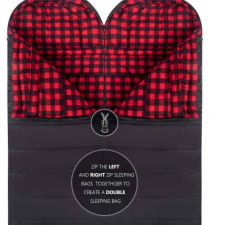 0 degree sleeping bag 100% cotton flannel xxl for adults big and tall cold weather winter zero degree camping, free compression sack