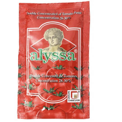 Concentré de Tomates Double - Alyssa (Sachet 28-30%)