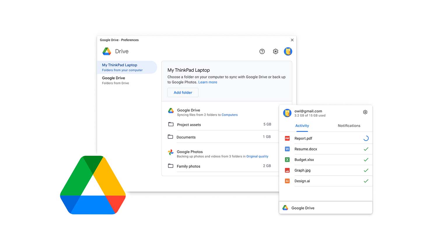 Google Drive 檔案同步自動化文章標題圖片