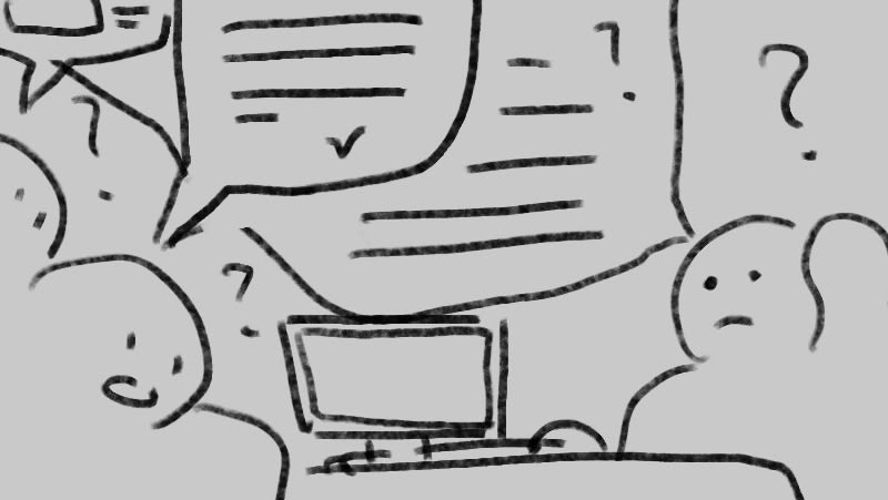 談網頁的來龍去脈，職務分工文章標題圖片