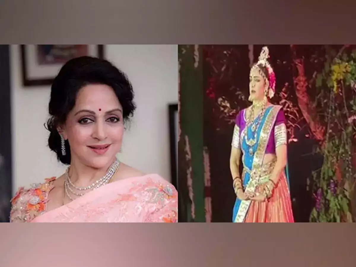 Hema Malini Performs 'Radha Ras Bhari' Dance