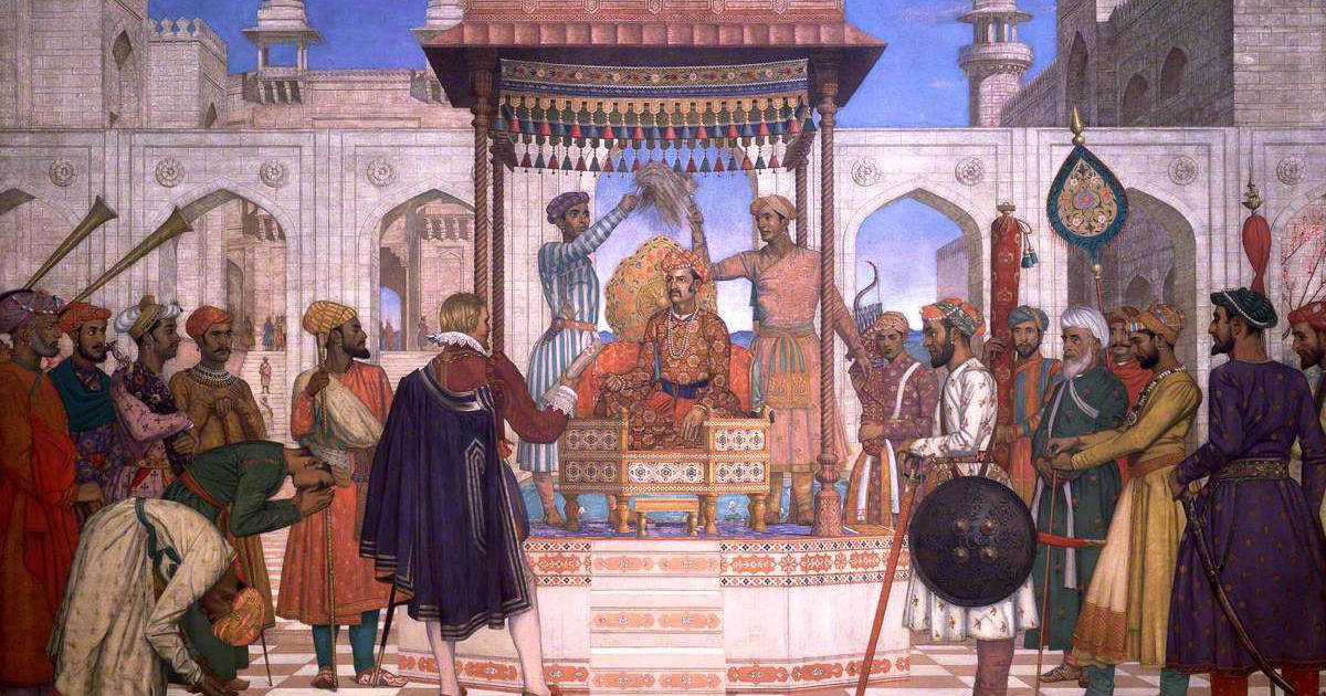 A British merchant came to India. Jahangir's court