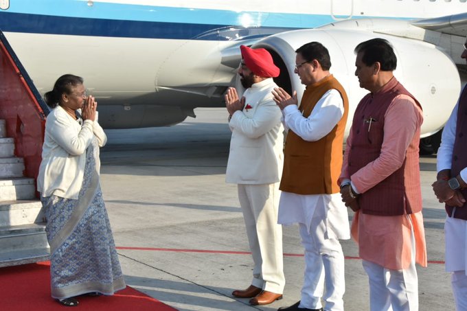 President Murmu To Embark On Two-Day Visit To Uttarakhand