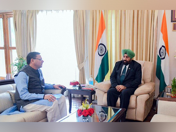 Uttarakhand Governor Lt. Gen (Retd) Gurmit Singh With CM Dhami