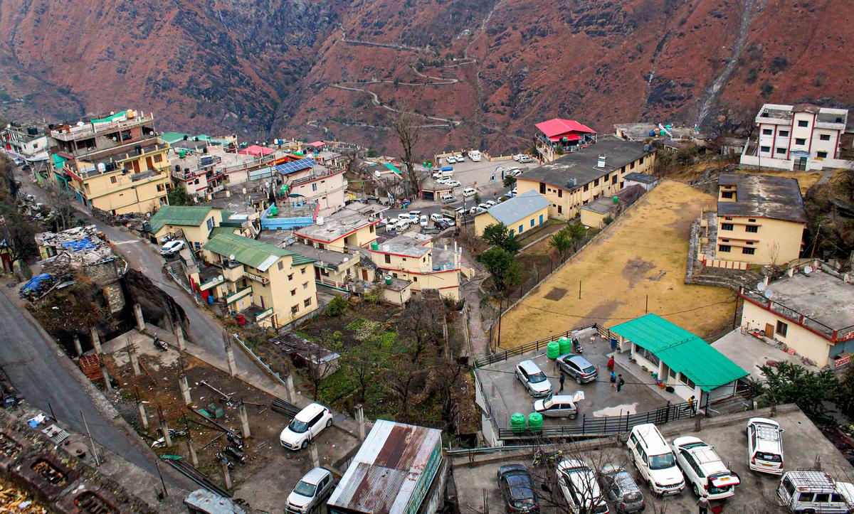  Land Subsidence Issue In Joshimath