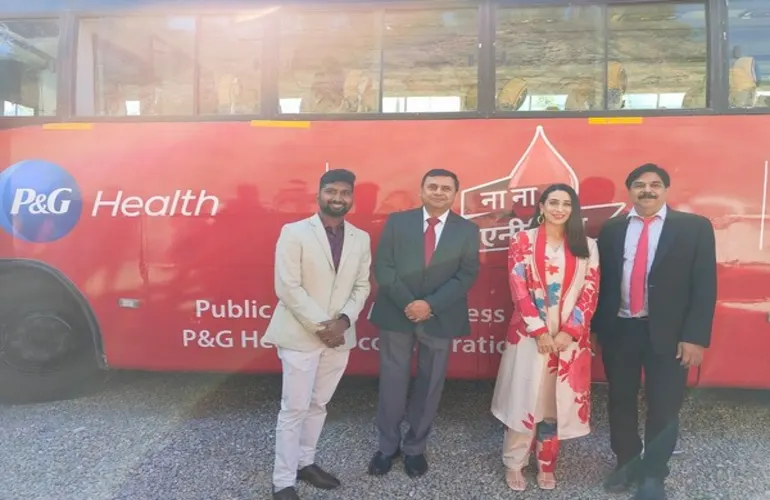 P&G Health's Na Na Anemia Bus Yatra