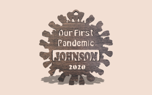 First Pandemic Ornament Digital Scroll Saw Pattern The Holz Brothers