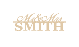Mr&Mrs Sign pattern preview