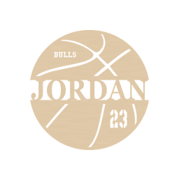 Basketball Monogram pattern preview