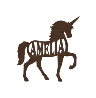 Unicorn pattern preview