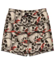 Skulls Board Shorts - Black