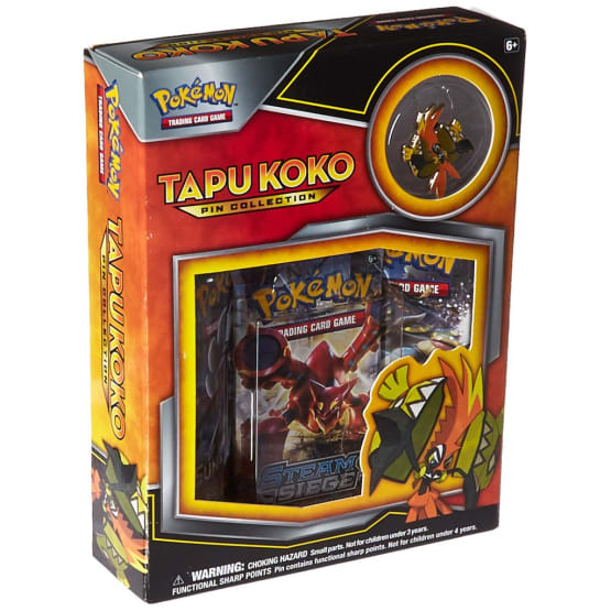 pokemon tcg tapu koko pin collection card game TCG: Box – Collectisales shop Tapu Koko is one of the guardians Pokémon of the Alola region Pokémon TCG: Tapu Koko Pin