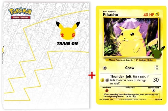Pokemon - Collector's Binder for Jumbo Cards + Pikachu Jumbo