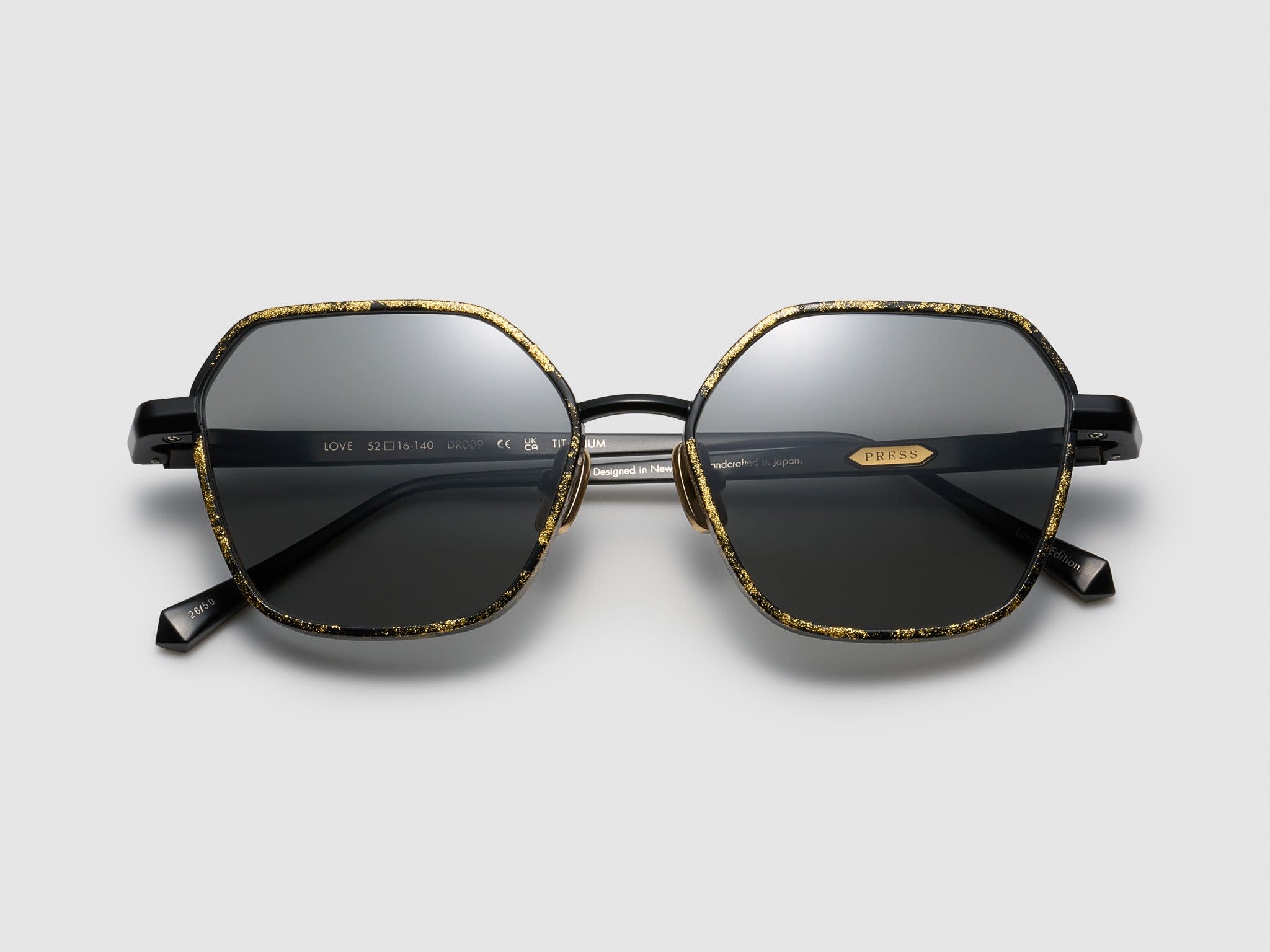 Press Eyewear Love Gold Leaf by Press Eyewear — The Last Optical Shop