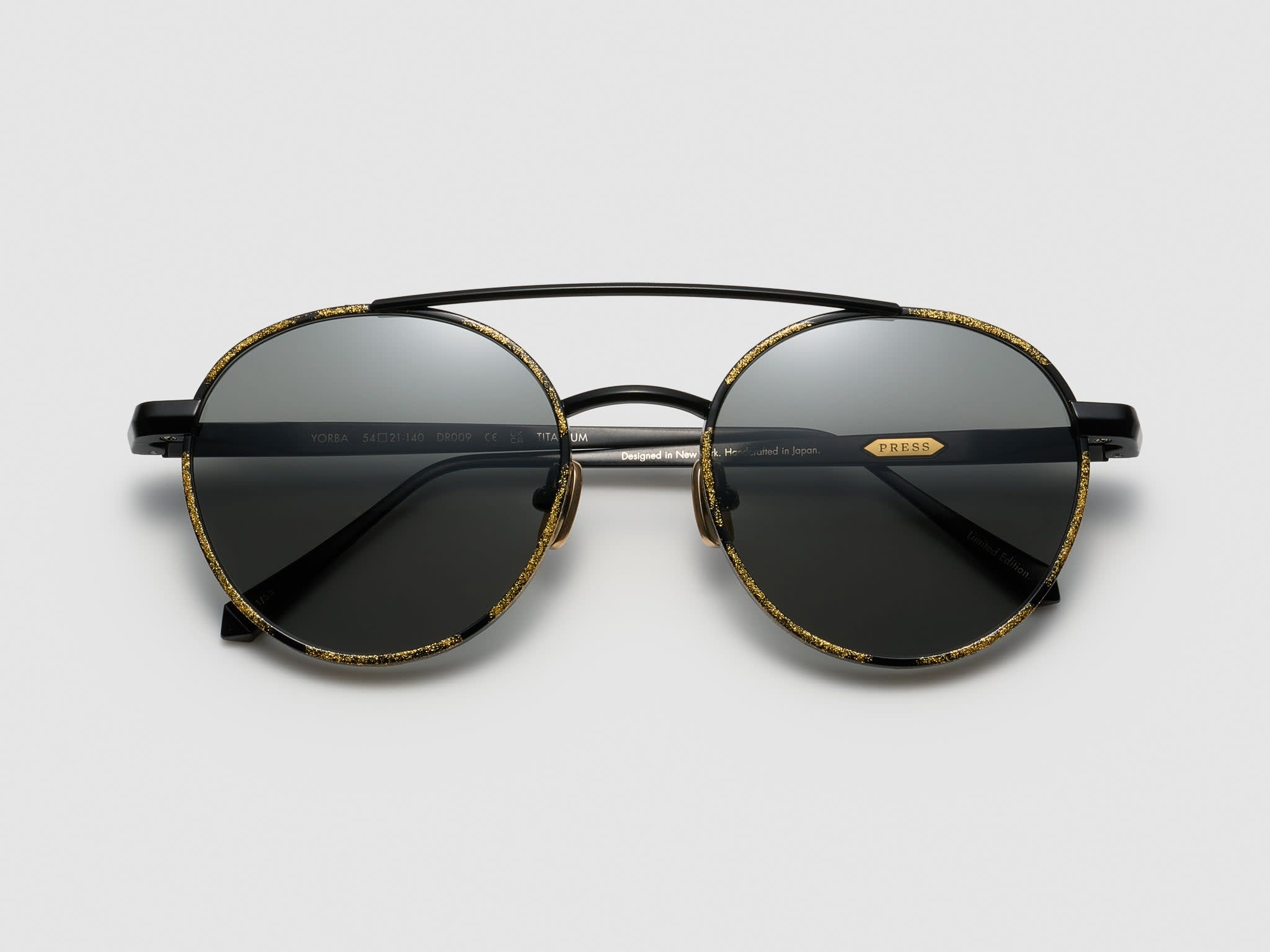 Press Eyewear Yorba Gold Leaf by Press Eyewear — The Last Optical Shop